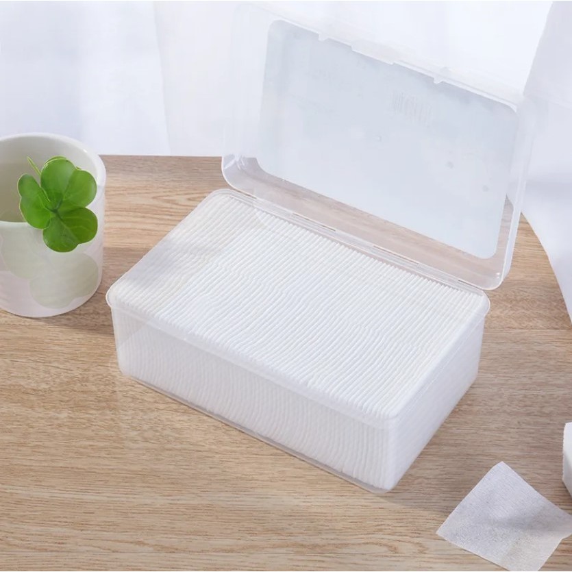 jjShop- Kapas Toner Wajah Tipis 1000pcs / Kapas CSM / Kapas Masker / Ultra Thin Cotton Pad Lameila