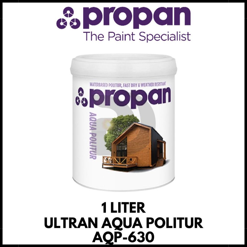 Cat Kayu Propan Ultran Aqua Politur 1 Liter