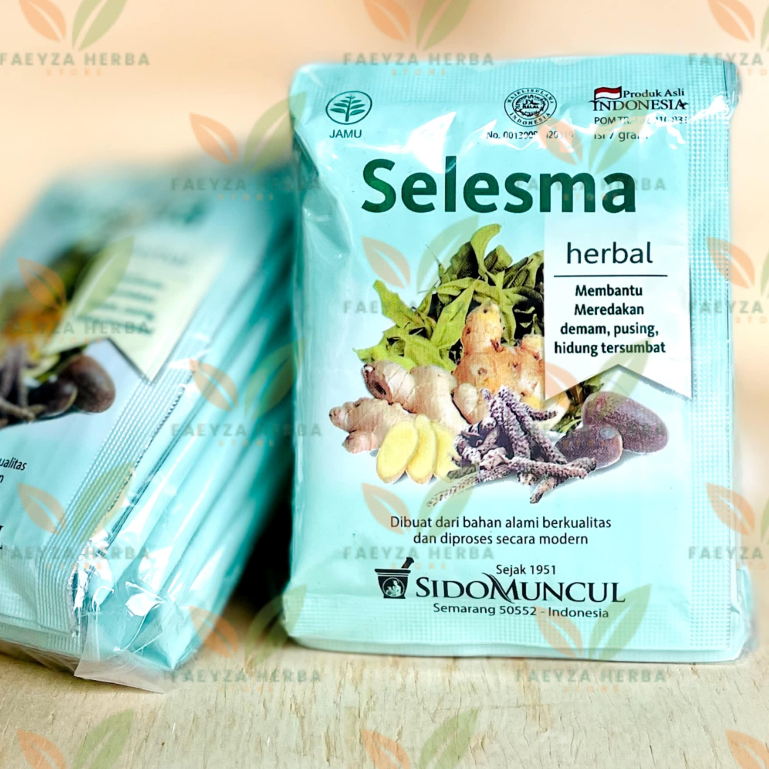 

Sido Muncul Jamu Influensa Selesma Isi 10 Sachet - Herbal Flu dan Demam