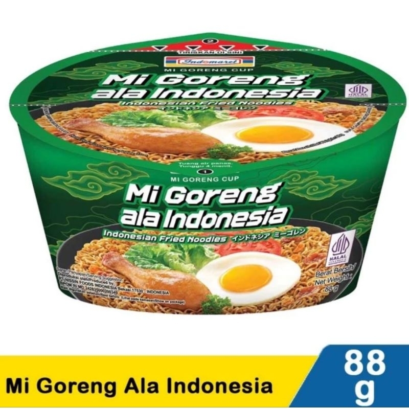 

Indomaret Mi Goreng ala Indonesia 88 gr gr