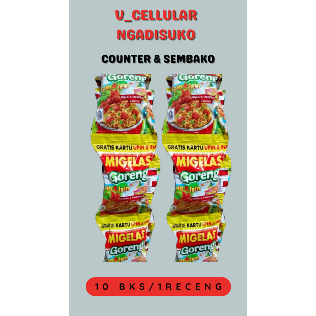 

MIE GELAS GORENG RENCENGAN ISI 10 BUNGKUS