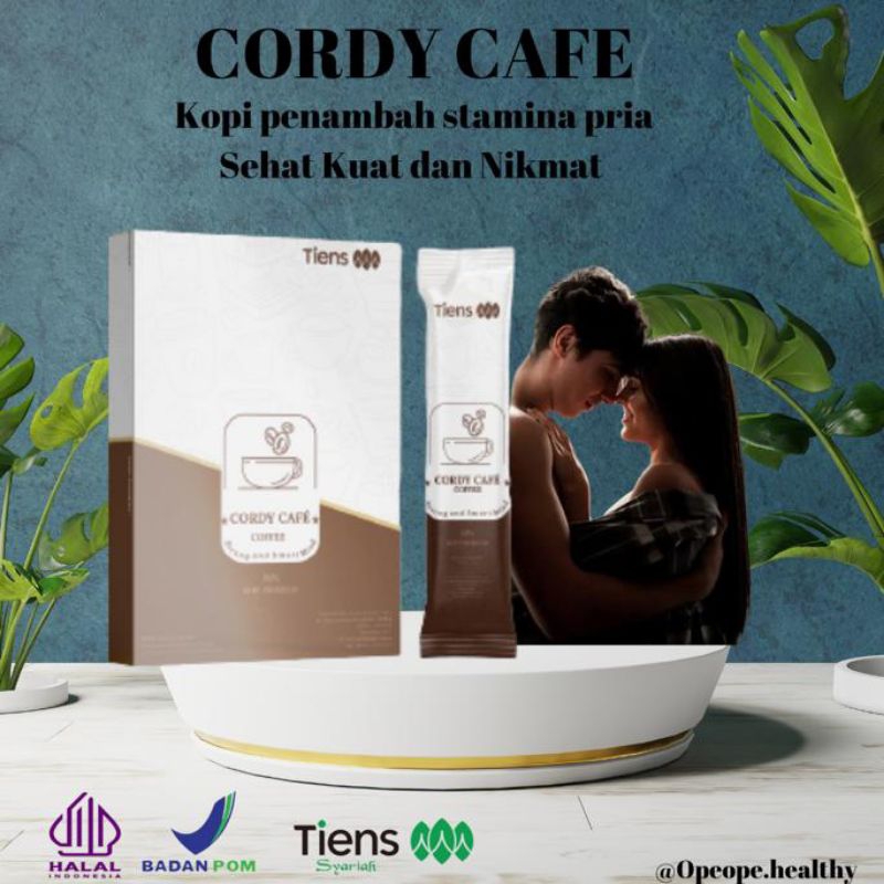 Cordyceps Caffee  Kopi Herbal Kuat Pria Tahan Lama Sex 100% Original  Obat Penambah Stamina Pria Dew