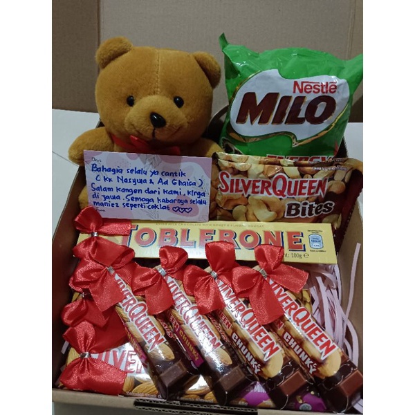 

FLASH SALE KADOHAMPRES VALENTINE ULTAH ANNIVERSARY COKLAT DLL CUSTOM UCAPAN