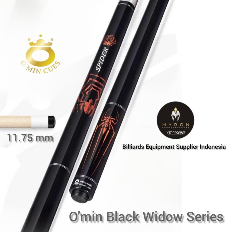 Stick Billiard O'min Black Widow Series~Stick Billiard Omin Black Widow Series