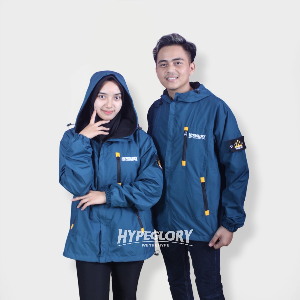 Jaket Parasut Waterproof Model Tactical Hypeglory Merch  / Jaket Gunung / Jaket outdoor / jaket hiki