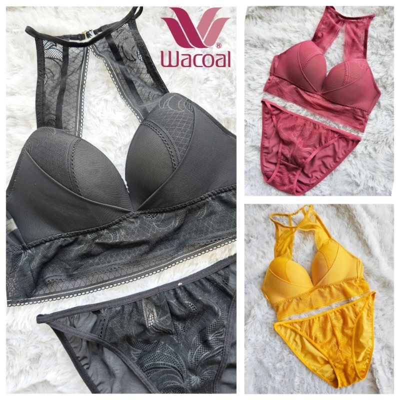 BRA WACOAL BRALETTE MOOD LOVELY IB 4462 TANPA KAWAT WIRELESS