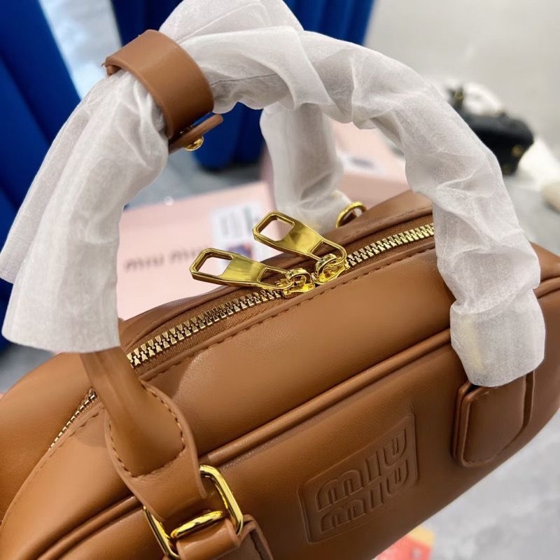 TAS MIU-MIU BOWLING SPEEDY ARCADIE EMBOS PREMIUM IMPORT + BOX