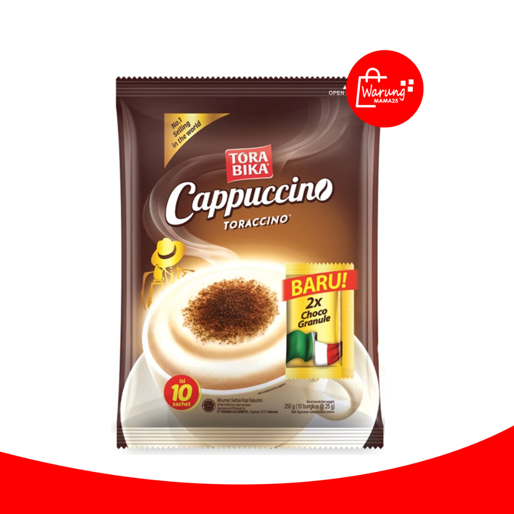 

Torabika Cappuccino 1 Renceng Isi 10 Sachet