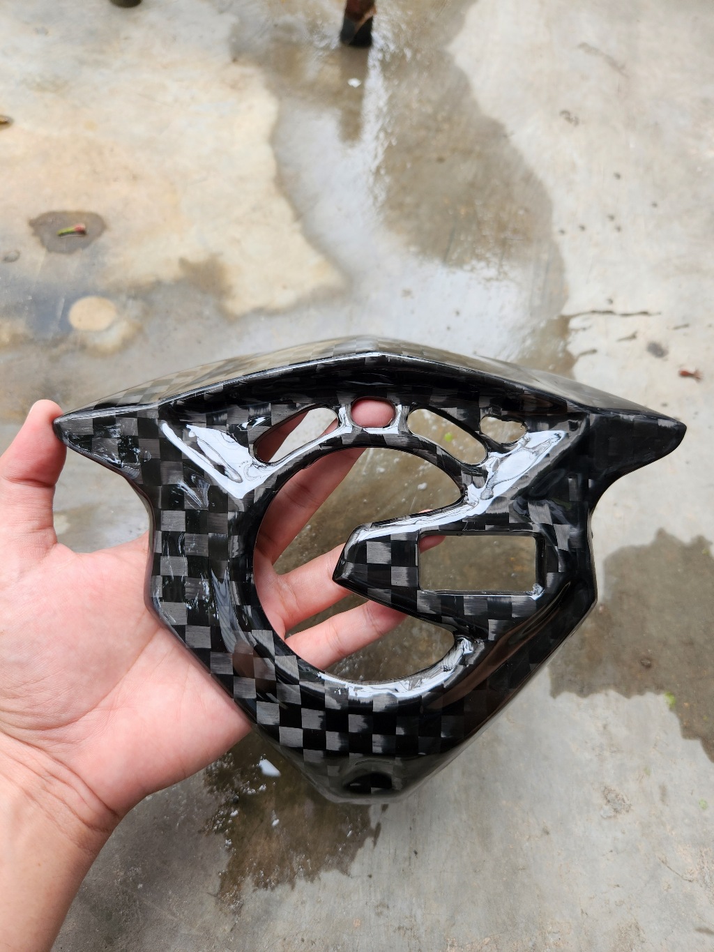 Cover Speedometer Beat Led Carbon Kelvar