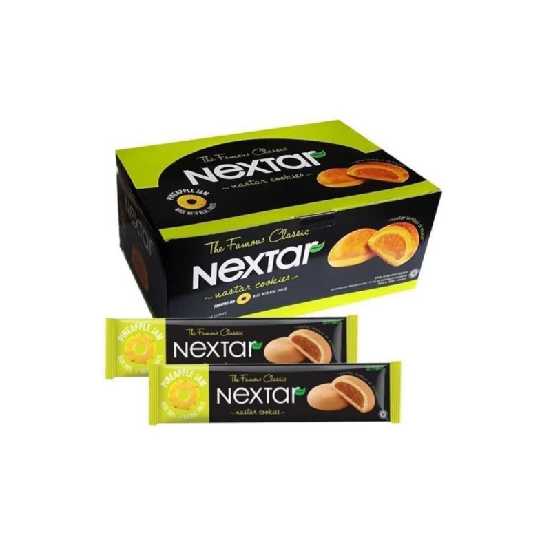 

Nextar Nastar cokies ( harga satuan)Rasa nanas