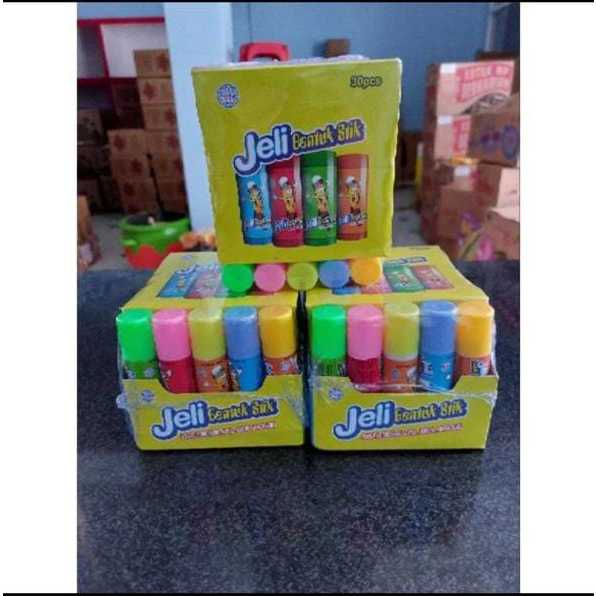 

jelly stik bentuk suntik pen dan Stick isi 30