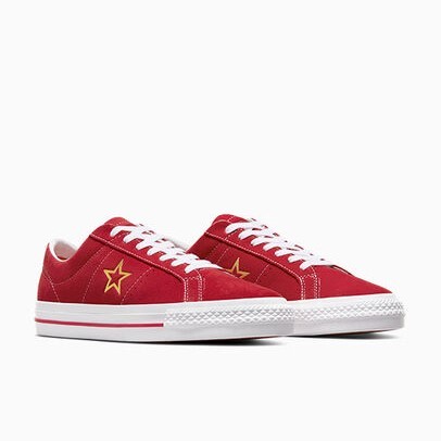 Converse Cons One Star Pro Suede Low Top Varsity Red - Original