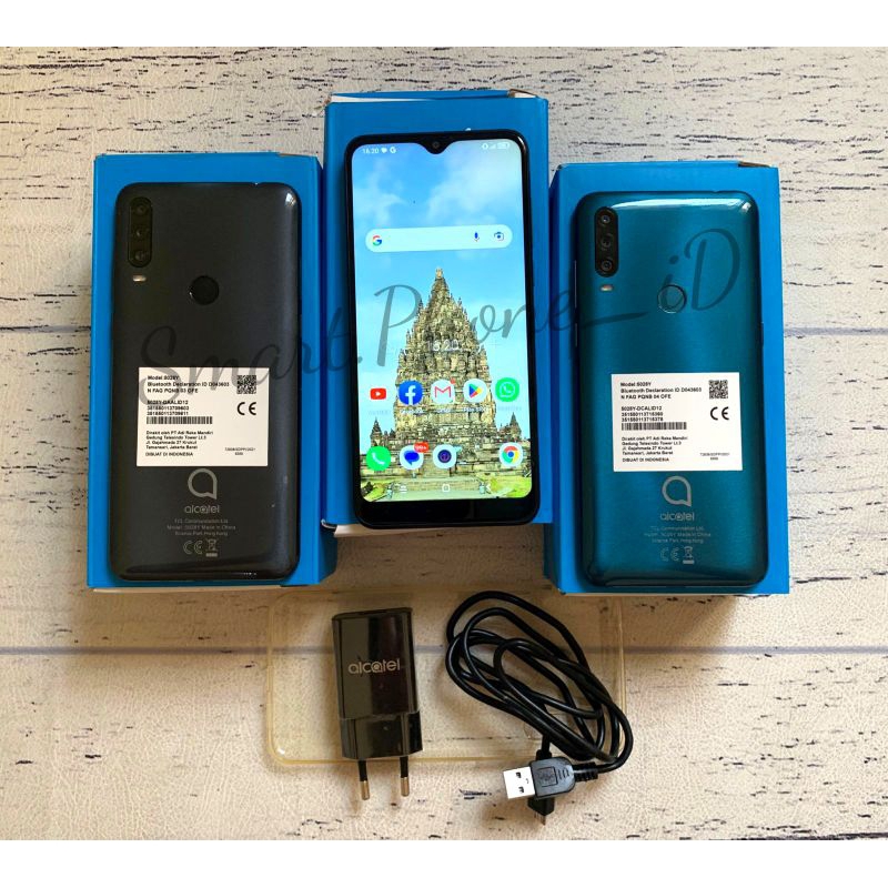 Hp Android Alcatel 1S 3/32 Second Fullset Ex-Nasional Murah