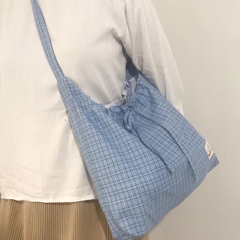TAS SELEMPANG KOREA/TAS SERUT/TAS KULIAH/AESTHETIC BAG/BABYCUTEBAG