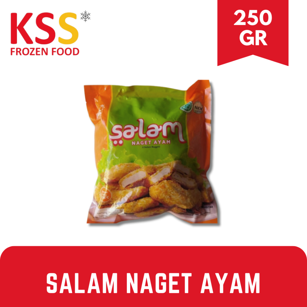 

SALAM NUGET AYAM 250 GR X 20