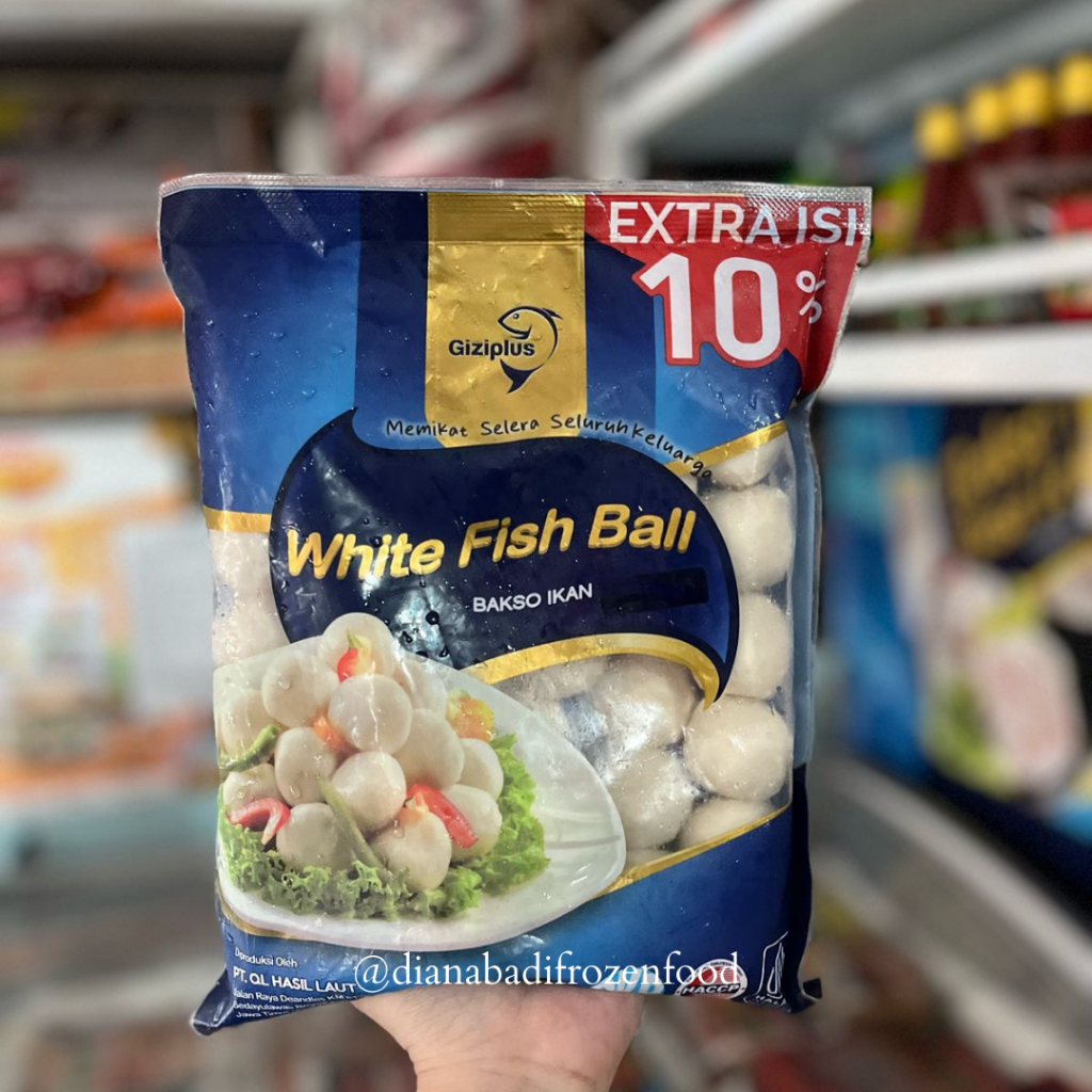 

GIZI PLUS Bakso Ikan 550gr (20gr)