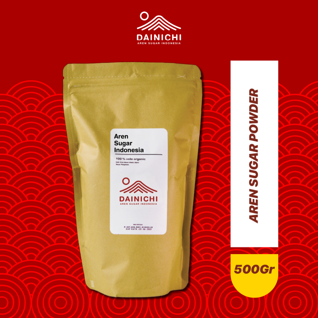 

DAINICHI Gula Aren Semut bubuk - Sugar powder - 500 Gram