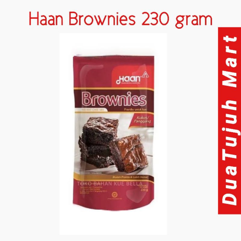 

HAAN BROWNIES 230 gram