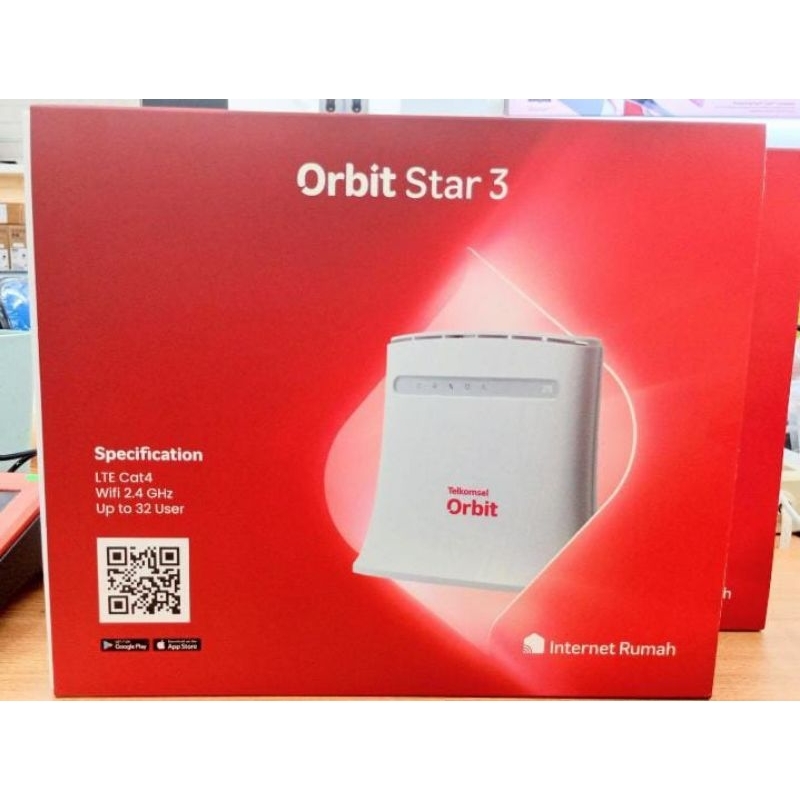 Telkomsel Orbit Star 3 Modem WiFi 4G HighSpeed