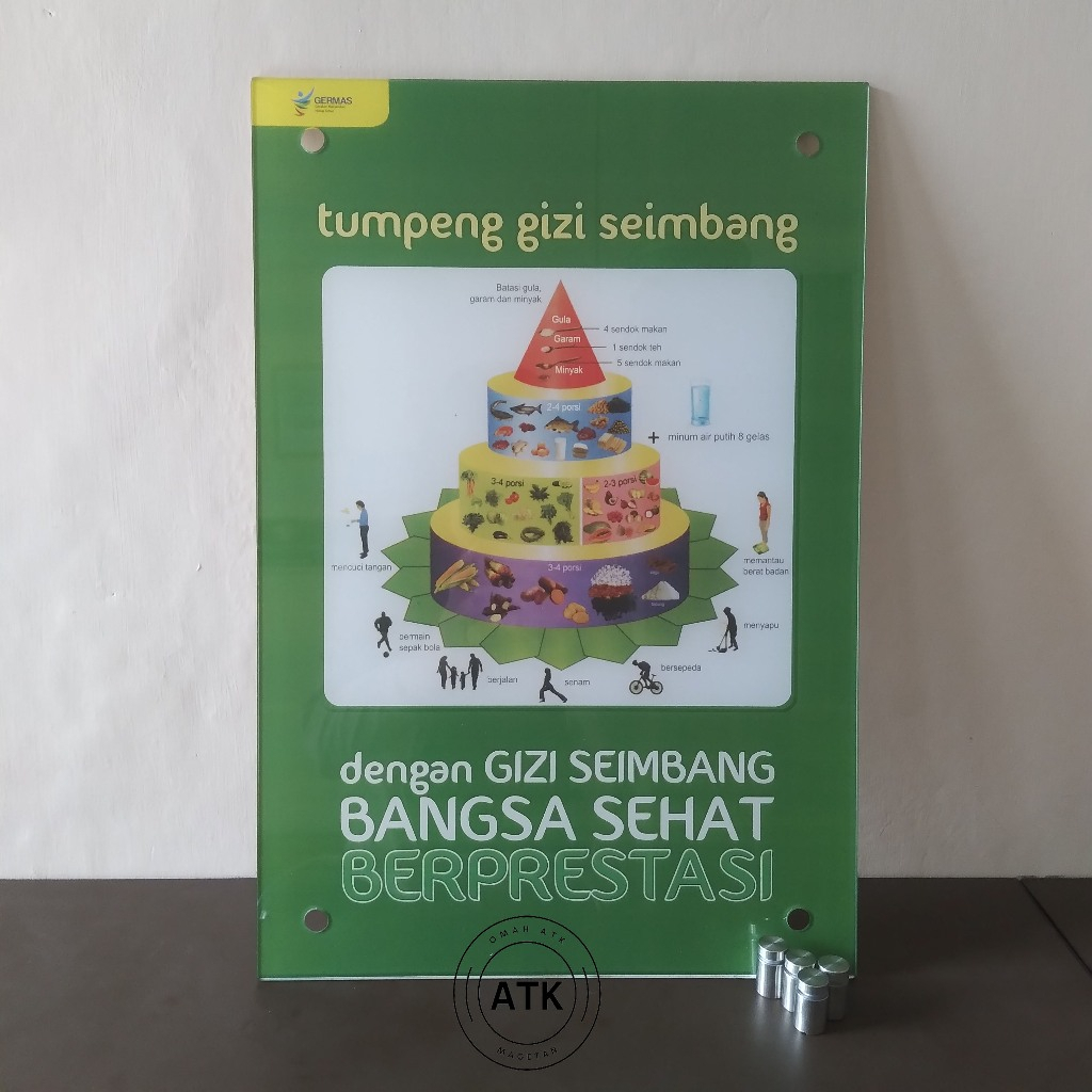 

Akrilik Tumpeng Gizi Seimbang - Gizi - Makanan Sehat