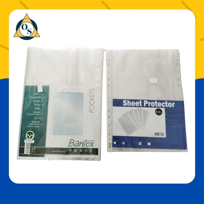 

SHEET PROTECTOR BANTEX DAN A+Z