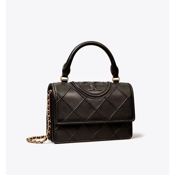 TB Fleming Soft Top Handle Chain Wallet