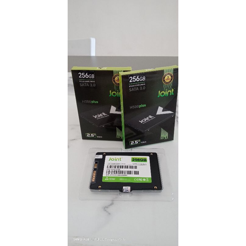 JOINT SSD 256GB 256 GB SATA 3.0 6Gb/s 2.5" SSD Laptop PC Garansi Resmi 3 Tahun