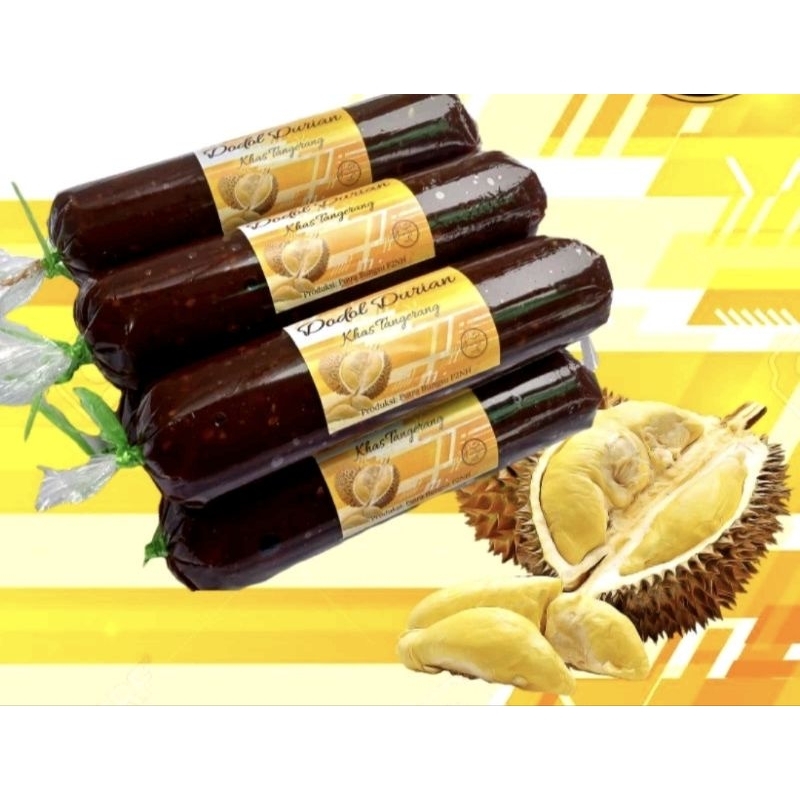 

Dodol Durian asli Tangerang 200 gr