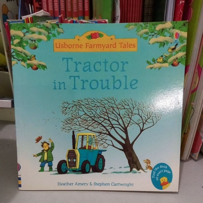 (PL English Book) Buku Cerita Usborne, Tractor in Trouble,