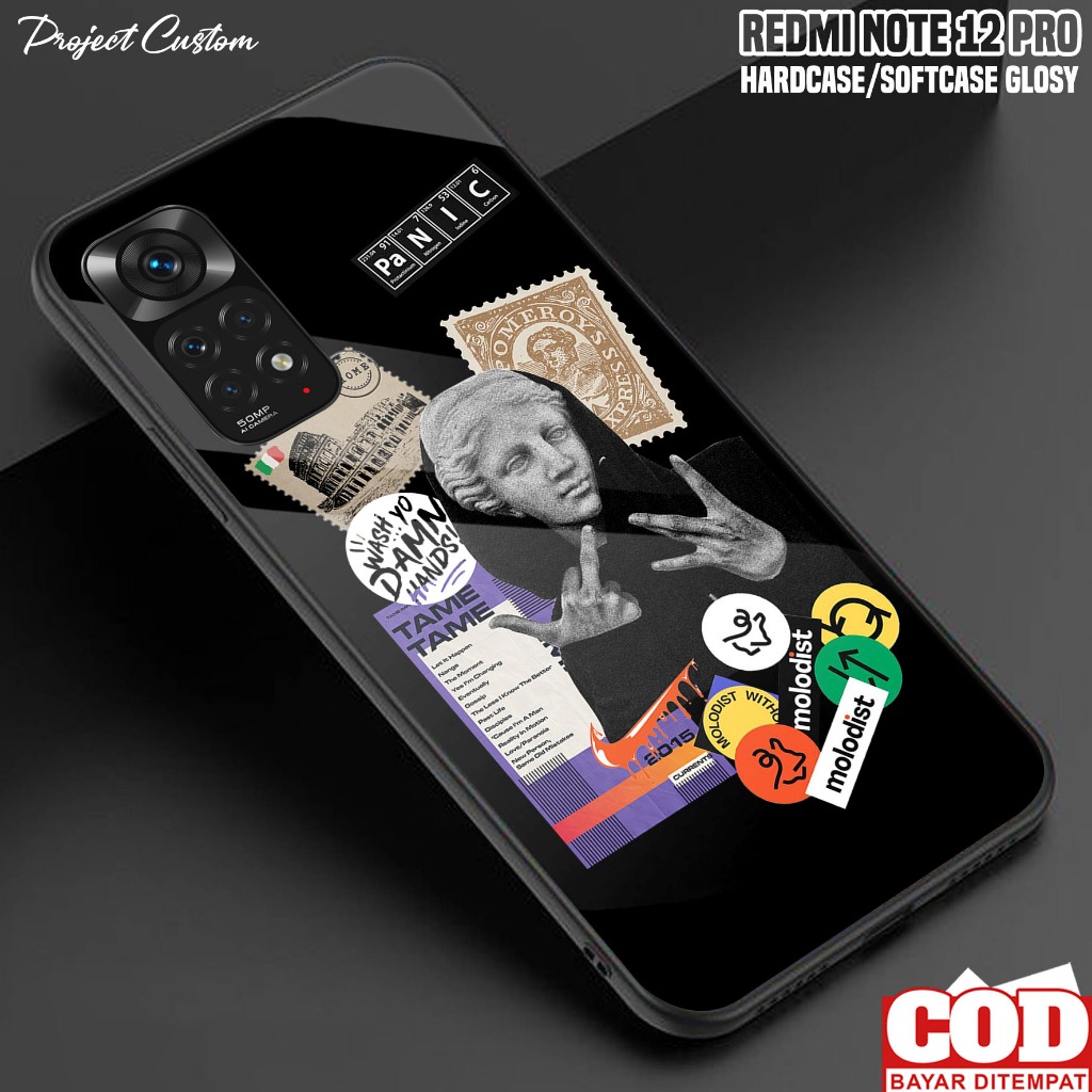 Case Xiomi Redmi Note 12 Pro - Casing Xiomi Redmi Note 12 Pro [ Estetik ] - Cover Hp - Kesing Hp Ter