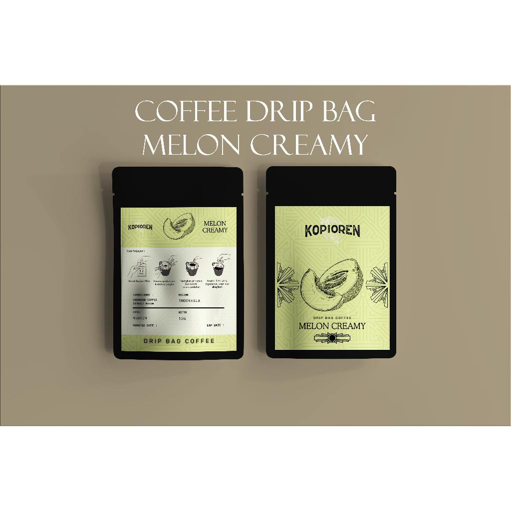 

Flavored Coffees Bags of Melon Creamy by Kopioren