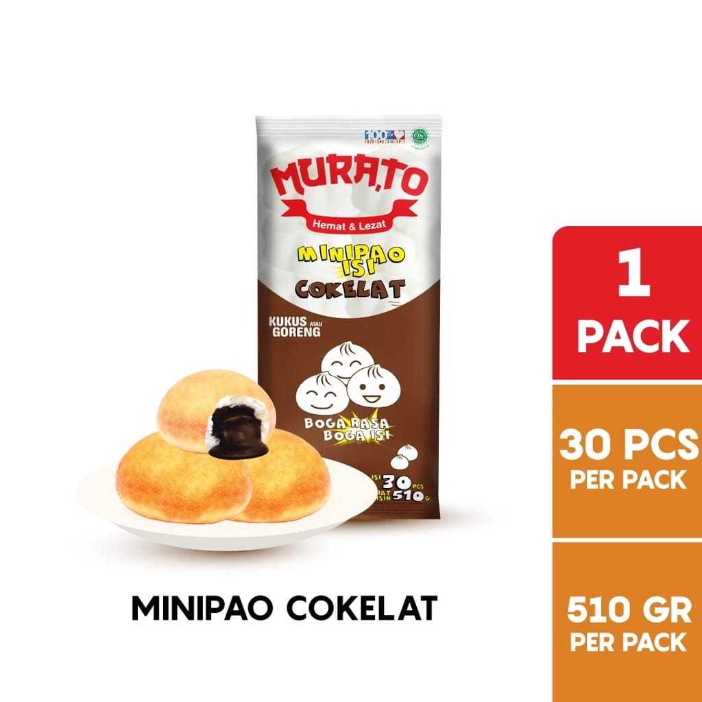 

MURATO Minipao Cokelat 30 Pcs 510 Gr