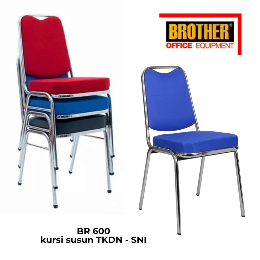 Kursi susun Brother br 600 tkdn - sni Kursi tumpuk kursi pesta