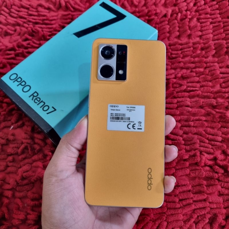 OPPO RENO 7 RAM 8/256 HANDPHONE HP SECOND BEKAS MURAH TERMURAH TERLARIS