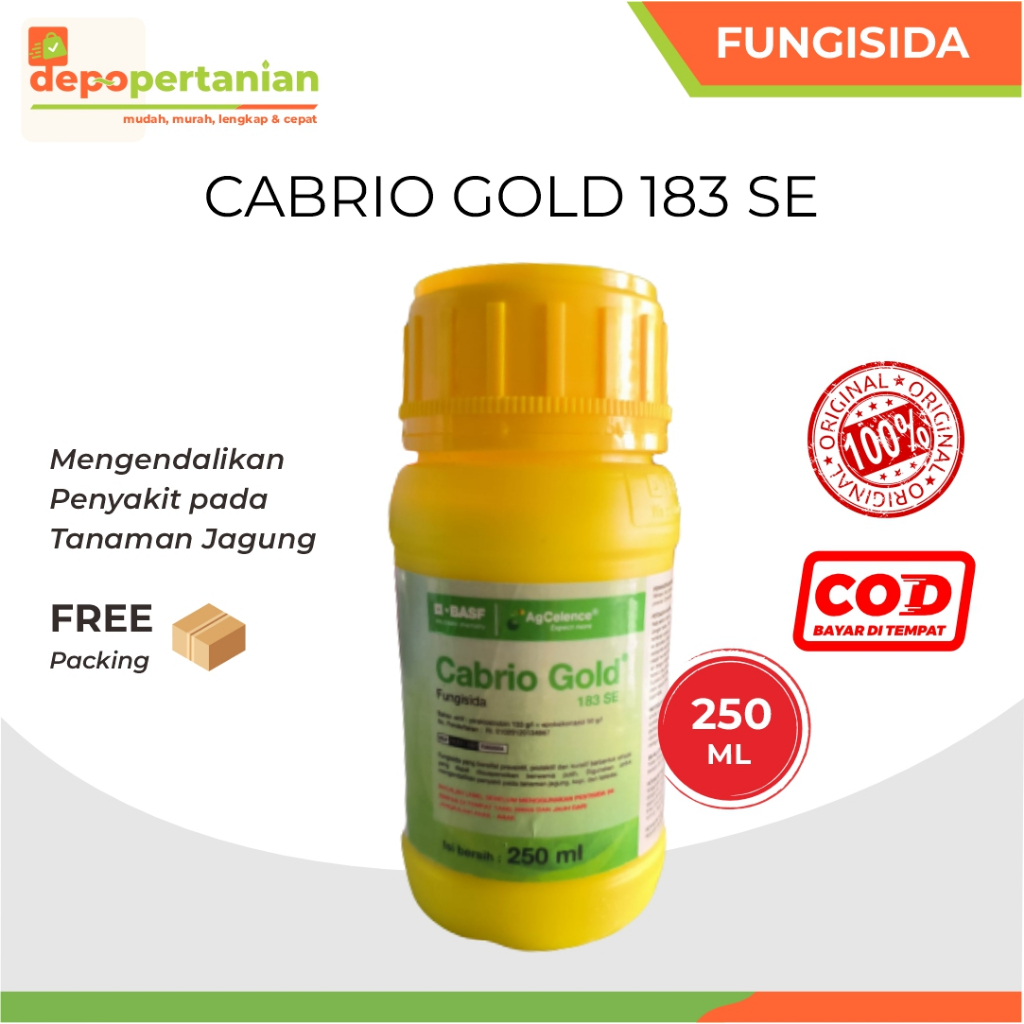 Depo Pertanian - Cabrio Gold 183 SE 250 ml Fungisida Obat Penyakit Tanaman Jagung dan Kopi
