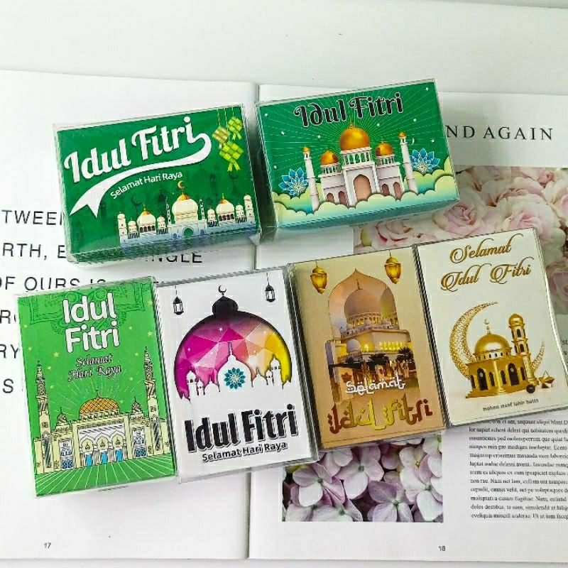 

50 pcs Amplop lebaran karakter medium ampau idul fitri 2025