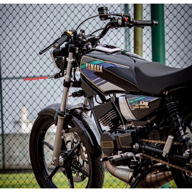 PAKET FULLSET STIKER STRIPING RX KING 1994 | striping lis yamaha rx king 1994 biru | Lis Striping rx