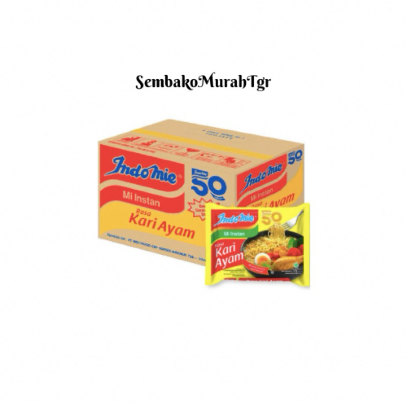 

INDOMIE KARI AYAM 1 DUS ISI 40PCS