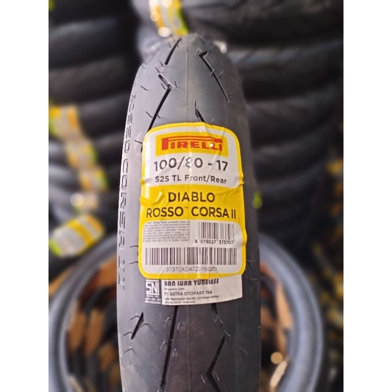 Pirelli diablo rosso corsa ll 100/80-17