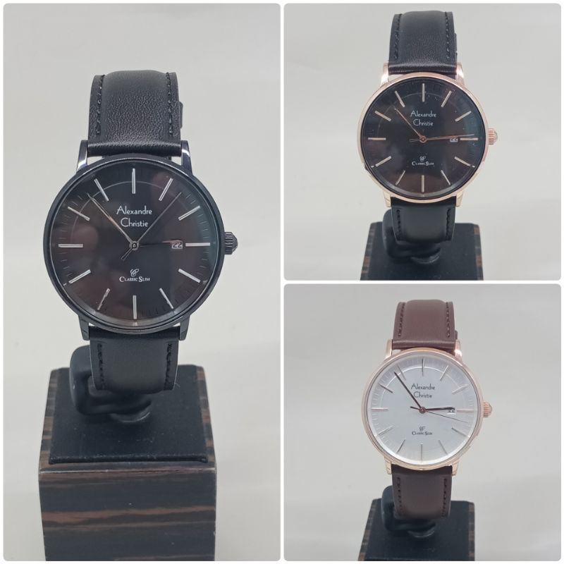 JAM TANGAN ALEXANDRE CHRISTIE 8694 MD COWOK ORIGINAL & GARANSI RESMI AC