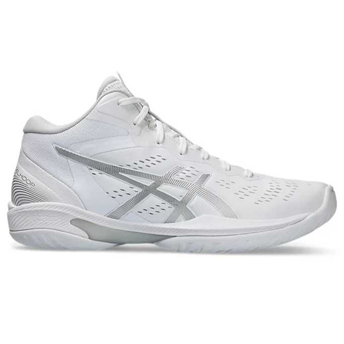 Sepatu Asics Gel Hoop V16 White Silver 1063A078.100 BNIB
