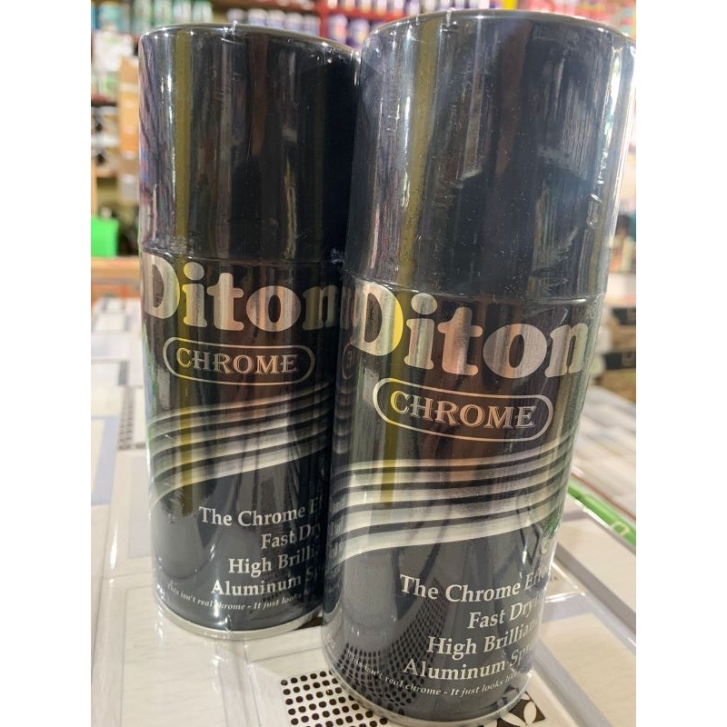 DITON CHROME 300CC WARNA STAINLESS/ DITON CHROME EFEK KACA /DITON CHROME