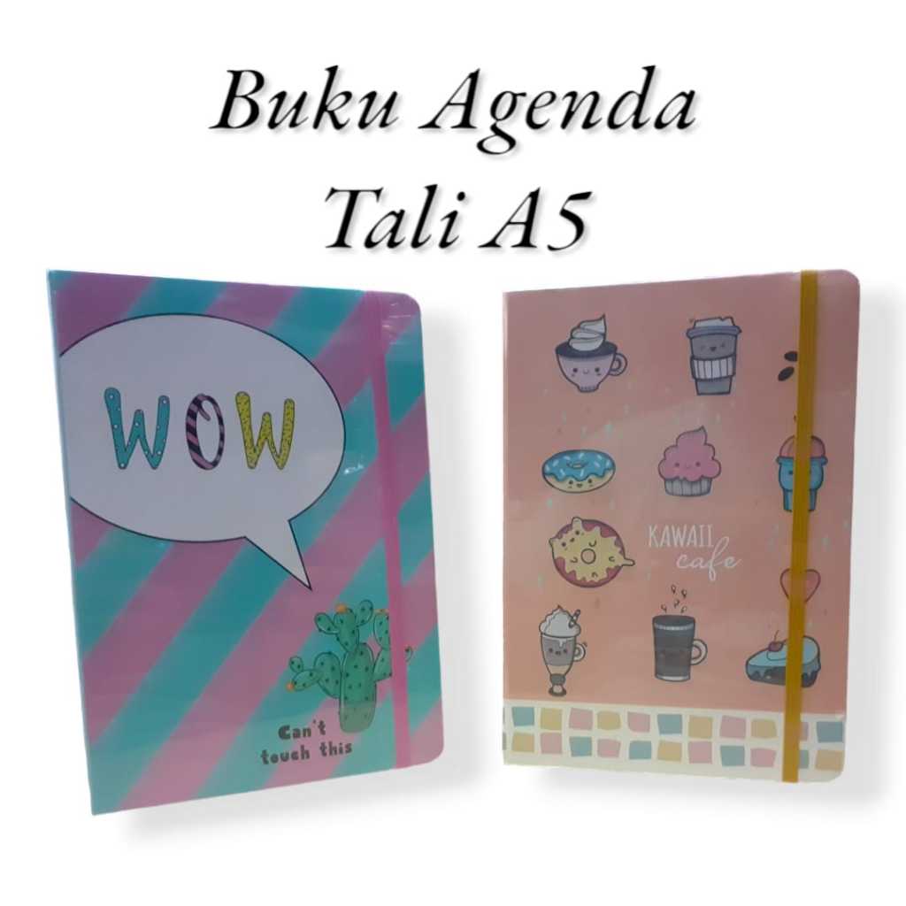 

Agenda Tali A5 / Buku Catatan Fancy / Notebook / Buku Diary Motif NC5008