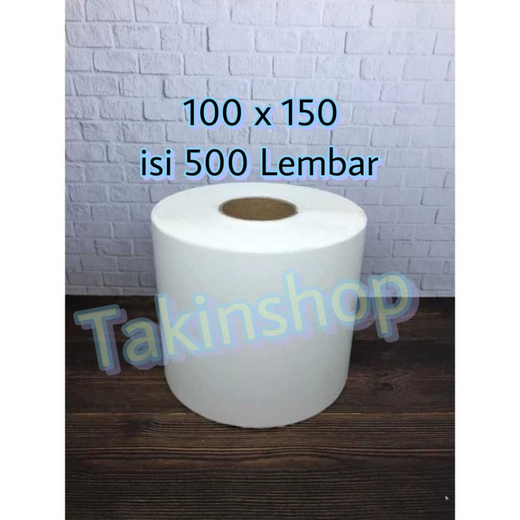 

Label Kertas Thermal Sticker Barcode 100X150 Ukuran A6