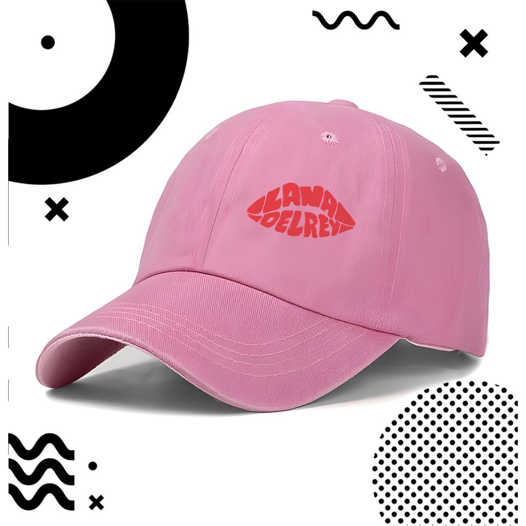 Topi Baseball Pria wanita Sablon Motif Lana Del Rey