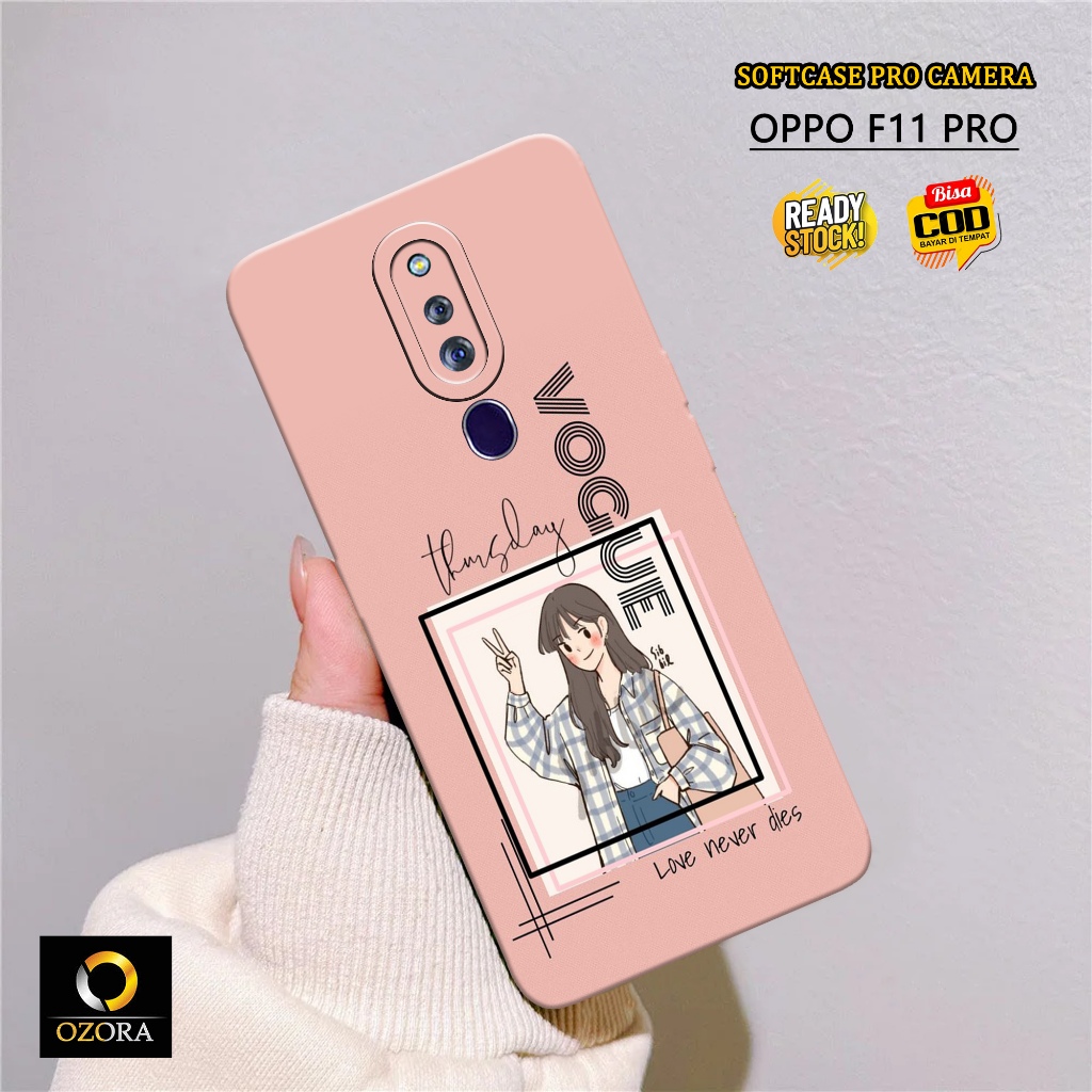 OZORA - Case Oppo F11 Pro Terbaru - Fashion Case AESTHETIC - Casing Oppo F11 Pro - Softcase Oppo F11