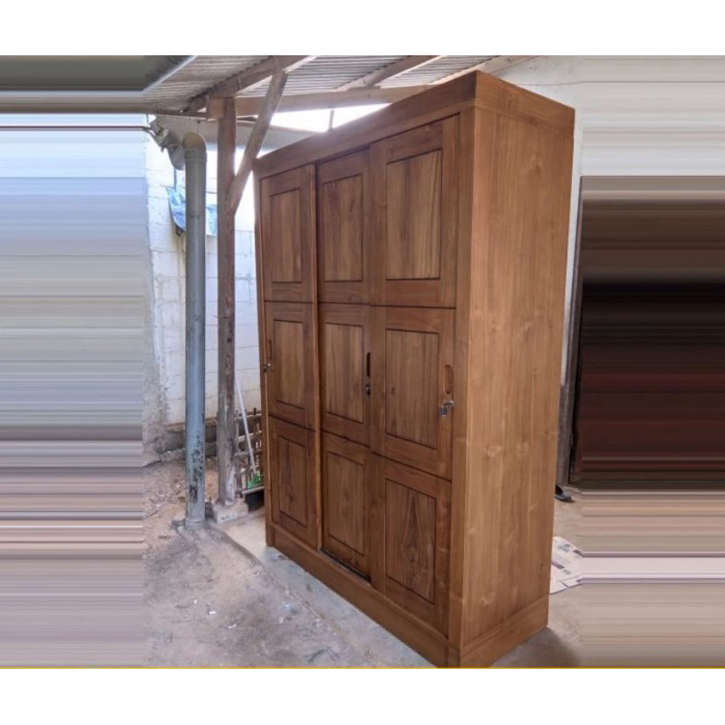 lemari pakaian minimalis lemari sliding kayu jati lemari pakaian kayu jati