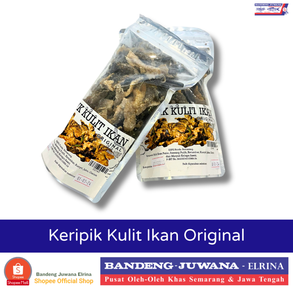 

ESPE Food Kripik Kulit Ikan Original