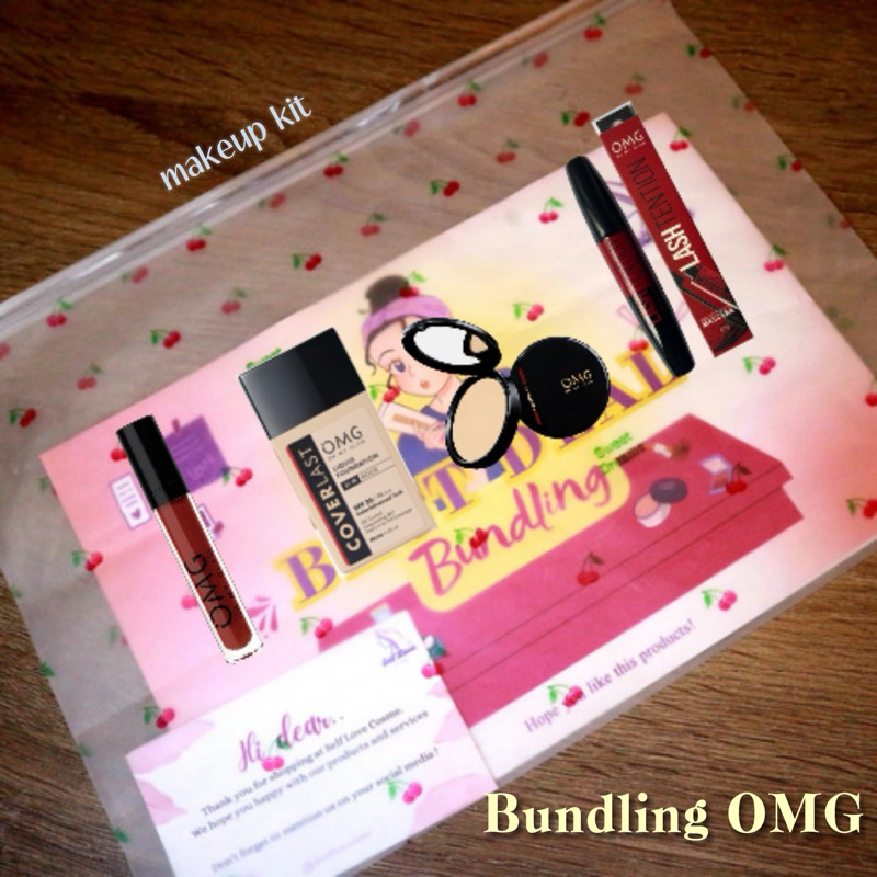Paket Bundling Make Up OMG OH MY GLAM