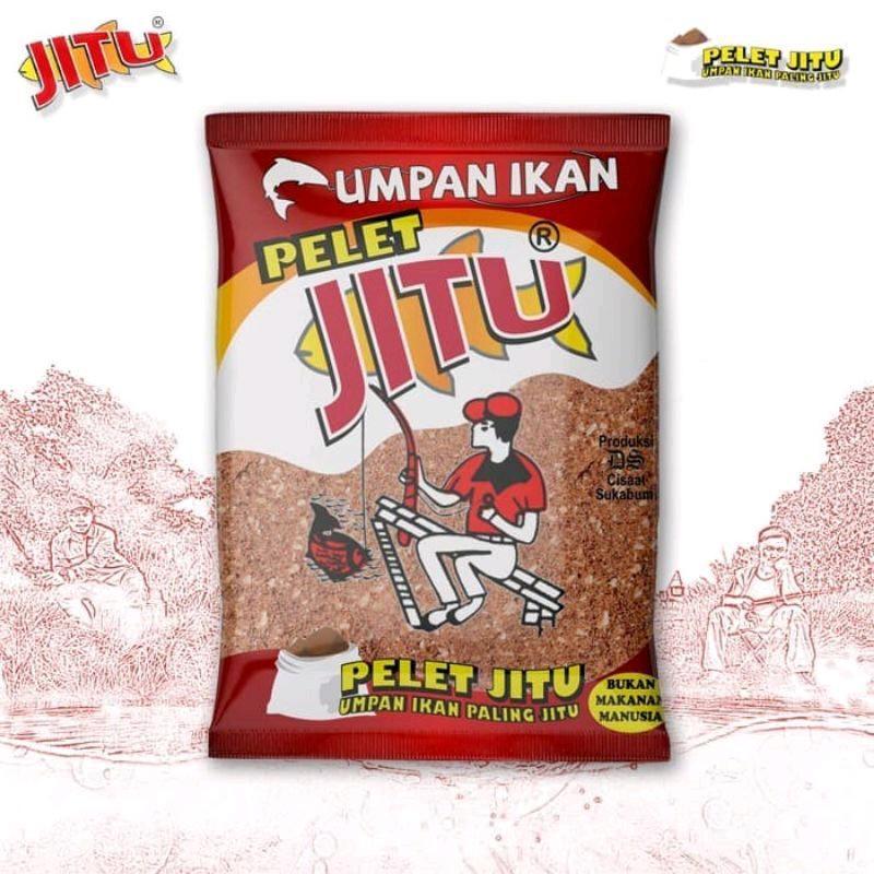 Pelet jitu merah//pelet jitu ebi//umpan pancing//umpan ikan mas